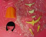仮面ライダー ガイム キャラ弁作り方2写真