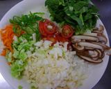 めっけもん♪野菜たっぷりパエリア作り方3写真