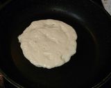 ホットケーキ　ハムチーズ焼き作り方2写真