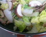 白菜と豚肉のとろみ炒め作り方5写真