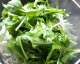 パパッと♪牛肉と水菜のシャキうま炒め煮作り方2写真