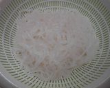 牛バラ切り落とし肉としらたきの炒め煮作り方2写真