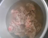 牛バラ切り落とし肉としらたきの炒め煮作り方4写真
