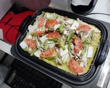 きのこと野菜のシーフードパエリア作り方6写真