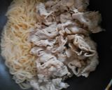 牛バラ切り落とし肉としらたきの炒め煮作り方9写真