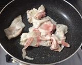 豚キムチパスタ♡作り方1写真