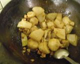 里芋と大根(^ω^)こってり肉味噌作り方5写真