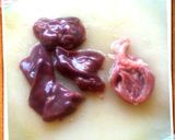 鶏レバーのふっくら柔らか甘辛煮作り方1写真