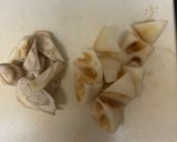 簡単　残った根菜で肉なし味わい筑前煮作り方1写真