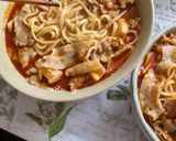 鶏ガラ海鮮旨辛味噌ラーメン🍜6杯目作り方11写真