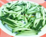 酢ッパイス☆鰹の刺身サラダ作り方1写真
