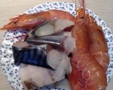 バジルソース塩さば★蒸し野菜添え作り方1写真