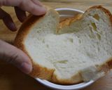 金の食パンで作る、残りシチューでキッシュ作り方1写真