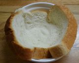 金の食パンで作る、残りシチューでキッシュ作り方3写真