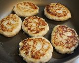 鶏ミンチ＋塩麹deれんこんハンバーグ作り方3写真