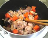 美味、美味♪鶏肉と大豆の煮物作り方4写真