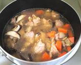 美味、美味♪鶏肉と大豆の煮物作り方6写真