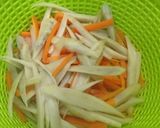 簡単 キンピラゴボウ作り方1写真