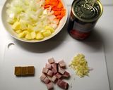 カレー野菜のミネストローネ作り方1写真