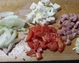 トマトとモッチャレラの旨々パスタ作り方1写真