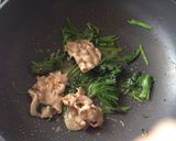 ほうれん草の和風パスタ♥︎作り方1写真
