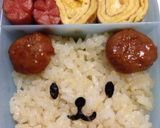 簡単!くまさん(?)のキャラ弁♪作り方4写真