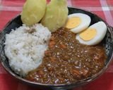 カレールーとひき肉とみじん切り野菜カレー作り方7写真