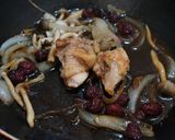 クランベリーバルサミコソースの鶏肉ソテー作り方5写真