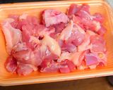 鶏肉とキャベツの味噌ダレ炒め作り方1写真