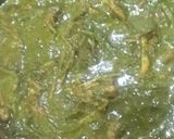 小松菜のヘルシーグリーンカレー作り方11写真