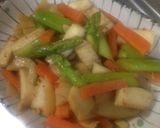 彩野菜とイカ炒め作り方4写真
