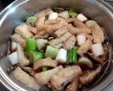 簡単美味!肉汁つけきしめん(うどん)作り方3写真