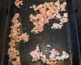 簡単！お弁当に茄子と玉ねぎのそぼろ炒め☆作り方2写真