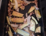 簡単！お弁当に茄子と玉ねぎのそぼろ炒め☆作り方3写真
