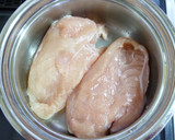 お弁当冷凍作り置き！鶏むね肉のさっぱり煮作り方1写真