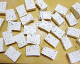 木綿豆腐･きのこ･ベーコンバター醤油焼き作り方1写真