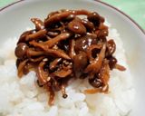 ホカホカご飯にぴったり☆しめじの佃煮作り方4写真