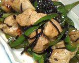 鶏ピーマン塩こんぶ作り方4写真