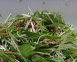 カリカリベーコンと水菜のホットサラダ作り方5写真