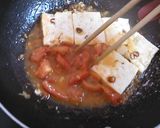 豆腐とトマトのオリーブ油炒め作り方6写真