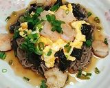 瓦そば風☆焼き蕎麦♡超簡単♡作り方6写真