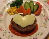 豆腐でかさまし☆チーズ入りハンバーグ作り方6写真