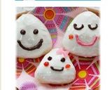 白いネオソフトdeおにぎりfamily♪作り方6写真