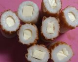 お弁当に☆チーズinちくわの甘辛焼き作り方3写真