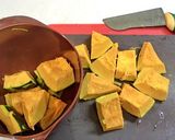 かぼちゃの煮物 （1/2コ）作り方3写真