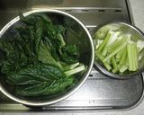 タァツァイのしょう油炒め作り方2写真
