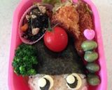 まめっち弁当@たまごっちシリーズ作り方1写真