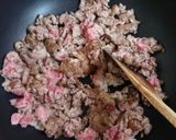 カラダに良い！蓮根と牛肉の黒酢炒め♪作り方2写真
