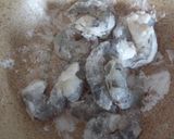 葱とエビの生姜醤油炒め作り方2写真