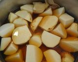 野菜レシピで優秀賞！里芋の特製肉みそ乗せ作り方2写真